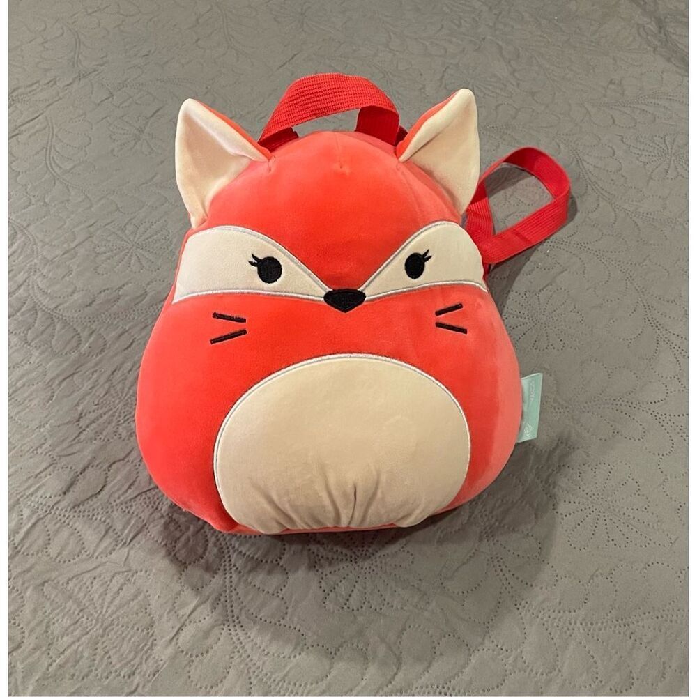 Squishmallows Fifi the Fox Mini Plush Backpack